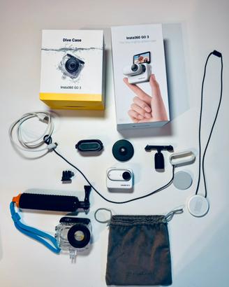 Insta 360 GO 3 + Pack sport acquatici