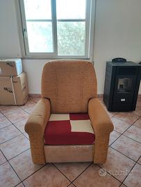 Poltrona reclinabile manuale