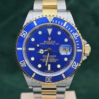 Rolex Submariner 16613 RRR 40 mm Acciaio e Oro