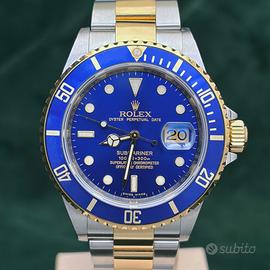 Rolex Submariner 16613 RRR 40 mm Acciaio e Oro