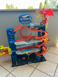Hot Wheels City Garage delle Acrobazie Set Pista