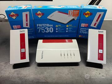 FRITZ!Box 7530 + 2 FRITZ!WLAN Repeater 1750E