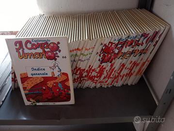 collezione  libri e DVD corpo umano