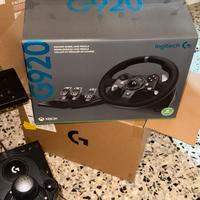 Volante G920+pedali+cambio+stand xbox pc