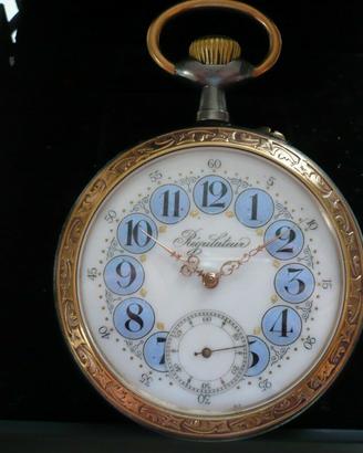 Antico orologio da tasca Regulateur c. 1890