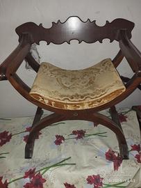 Sedie  “poltroncina” legno