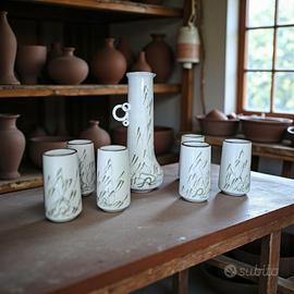 Vintage set ceramica da collezione 