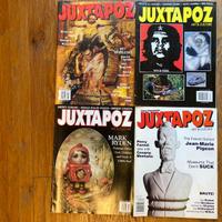JUXTAPOZ ANNO 1998 COMPLETO 4 numeri Ryden Obey