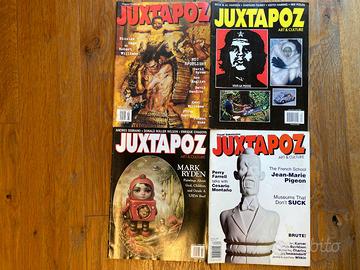 JUXTAPOZ ANNO 1998 COMPLETO 4 numeri Ryden Obey