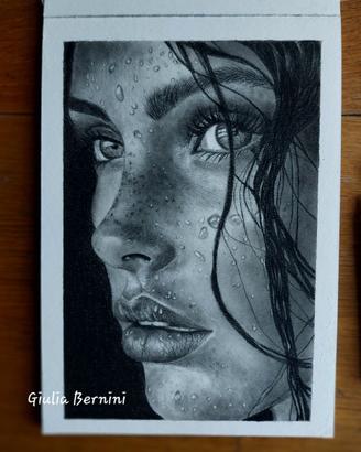 QUADRO ORIGINALE  VISO DI DONNA