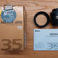 Obiettivo Nikon DX - AFS NIKKOR 35mm 1:1.8 G