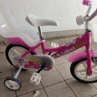 Bici da bambina con rotelle