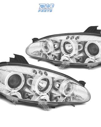 FARI MAZDA MX5 01-05 OCCHI ANGEL CROMATI