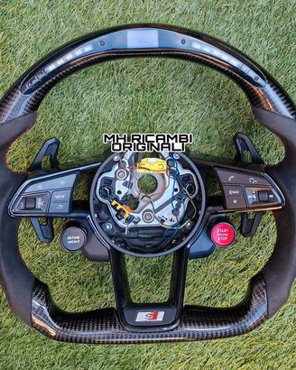 Volante Audi TT R8 Carbon Led Alcantara Urus Pad