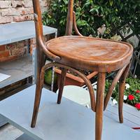 sedie anni 50/60 stile vecchia trattoria