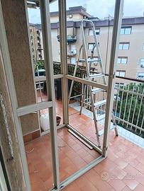 box in alluminio per balcone