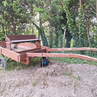Carretto legno per cavallo