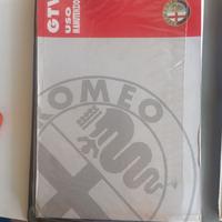 libretto uso e manutenzione alfa romeo gtv