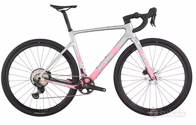 SCOTT ADDICT GRAVEL 30 carbon grey/light pink