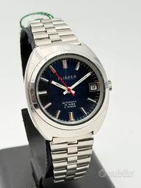 flipper blue automatic mineral new nos vintage