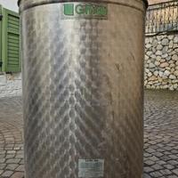 Serbatoio acciao inox vino