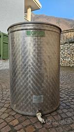 Serbatoio acciao inox vino