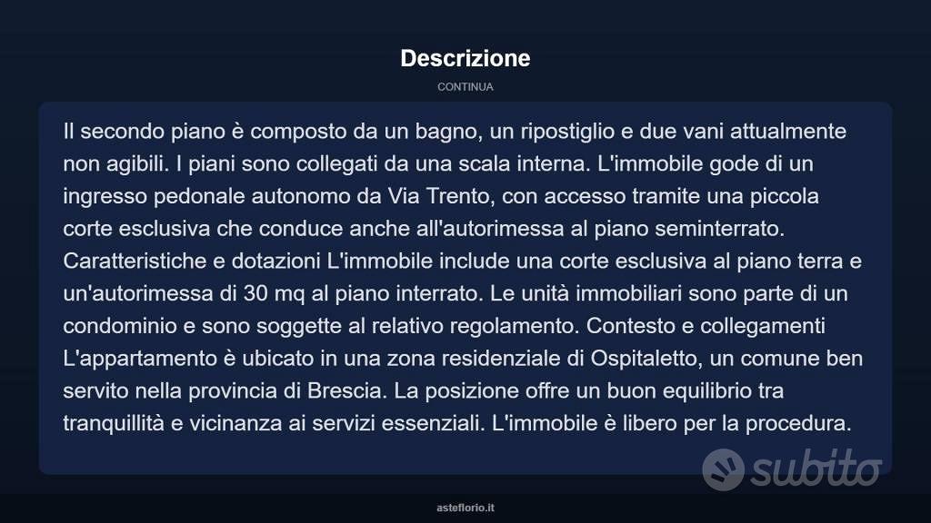 Appartamento – Ospitaletto, Brescia - Vista 5