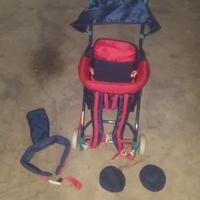 Zaino porta bimbo/a trekking con ruote