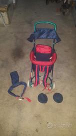 Zaino porta bimbo/a trekking con ruote