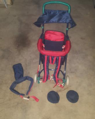 Zaino porta bimbo/a trekking con ruote