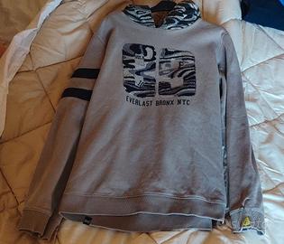 Felpa Everlast Bronx nyc uomo, Tg L 