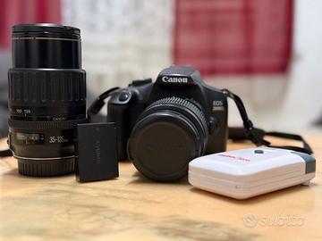 Fotocamera Reflex Canon EOS 2000D obiettivo 35/135