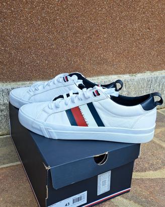 Scarpe uomo bianche Tommy Hilfiger tg. 43