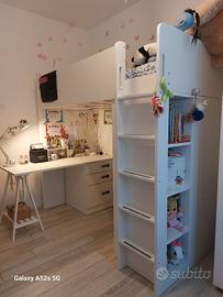 Letto a soppalco Ikea Smastad cameretta