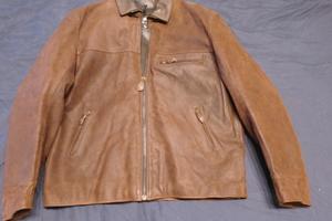 GIUBBOTTO MOTO FURYGAN PELLE VINTAGE XXL 