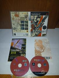 Metal Gear Solid 2 PS2 Completo + Disco Making Of