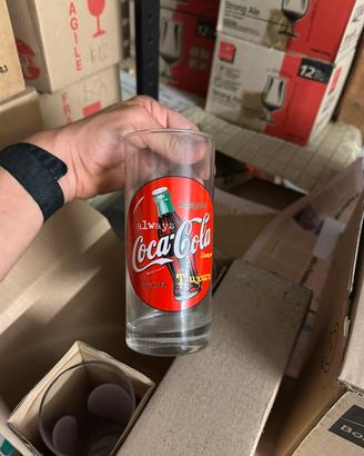 Tazze vintage Coca-Cola Campari Moretti e altri