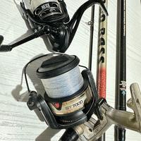 Canne da pesca e mulinelli Surfcasting in stock