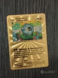 Carta Pokémon D'oro 