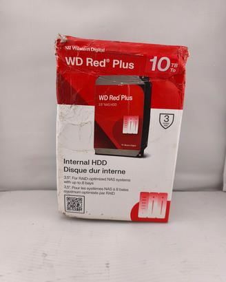 Hard disk interno  WD red Plus 10 TB 