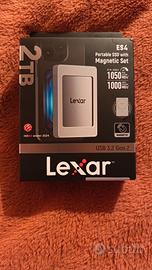 Lexar ES4 2TB SSD Esterno Portatile Set Magnetico