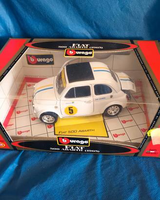 modello burago fiat 500 abarth