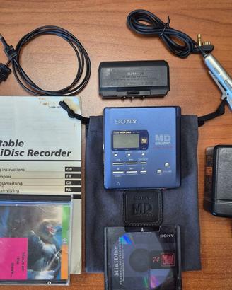 Sony MZ-R55 Minidisc Portatile