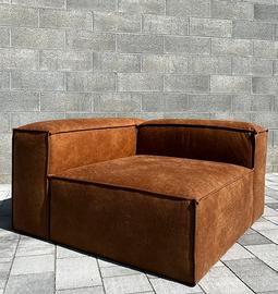 Modulo angolare divano LENNON in pelle - Westwing