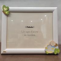 FABULA cornice da muro in legno 30x25 portafoto