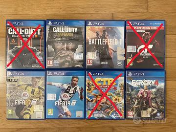 GIOCHI PS4