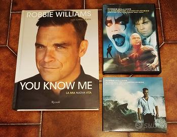 Libro + CD + DVD Robbie Williams Take That
