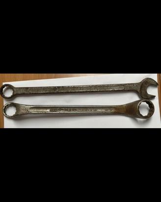 Lotto 2 Chiavi Inglesi Vintage Dowidat Alloy Steel