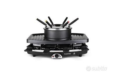 Raclette Fonduta Klarstein 2in1 8 Persone (Nuova)