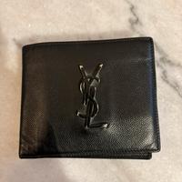 Portafoglio originale Ysl nero